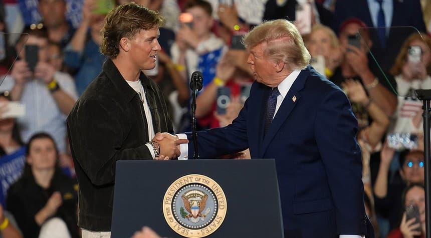 Trump Defends Giants Quarterback Jaxson Dart After Rally Appearance Draws Criticism