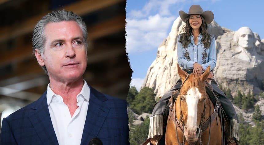 California Governor Attacks Noem Over Stalled Wildfire Relief Funds