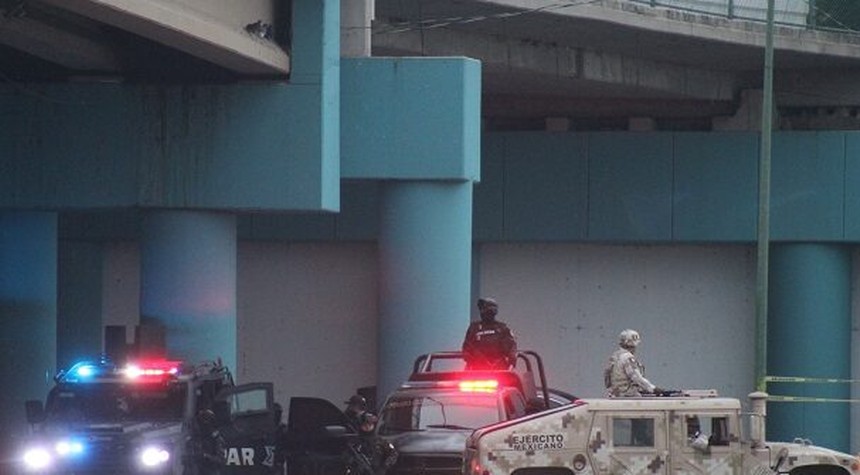 Mexican Cartel Terrorists Wound Police Officers in Border State Ambush