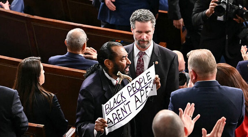 House Member Ejected from State of the Union Following Protest Display