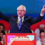 Tim Walz Attacks Trump Administration From Progressive Conference in Spain