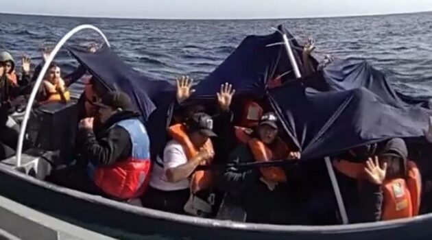 Sixty Illegal Immigrants Intercepted at Sea as Smugglers Turn to Maritime Routes