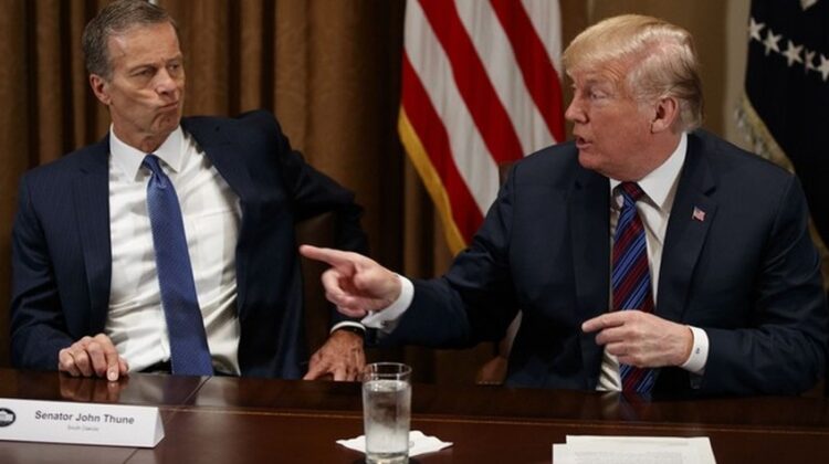 Trump Demands Senate Fire Parliamentarian Over Republican Treatment